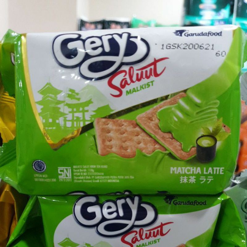 

Gery saluut malkist macha latte 110g