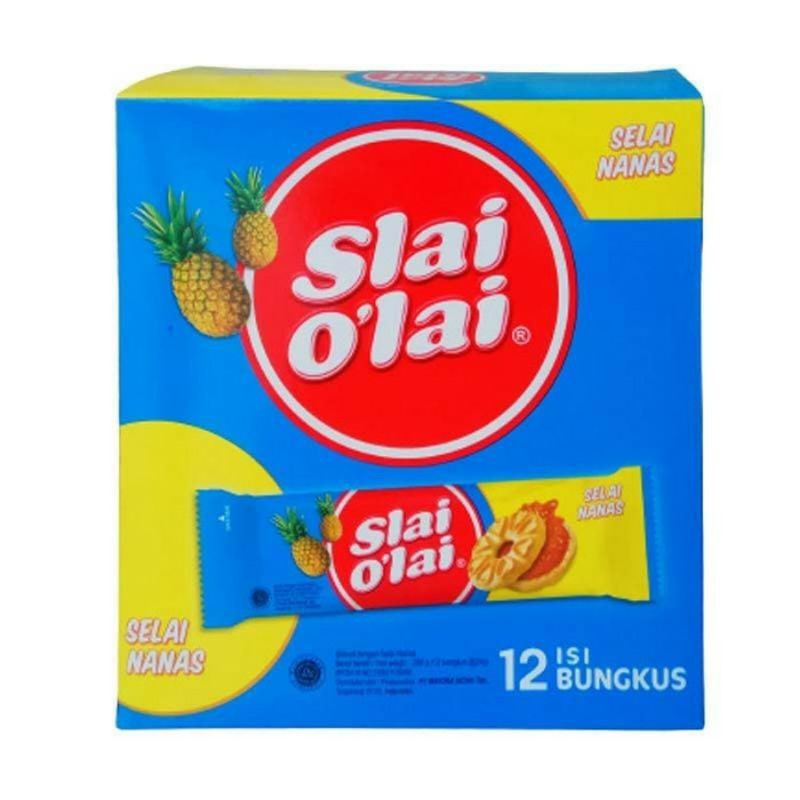 

SLAI OLAI NANAS 24GR X 12 / SLAI OLAI PINEAPPLE / SLAI OLAY NANAS