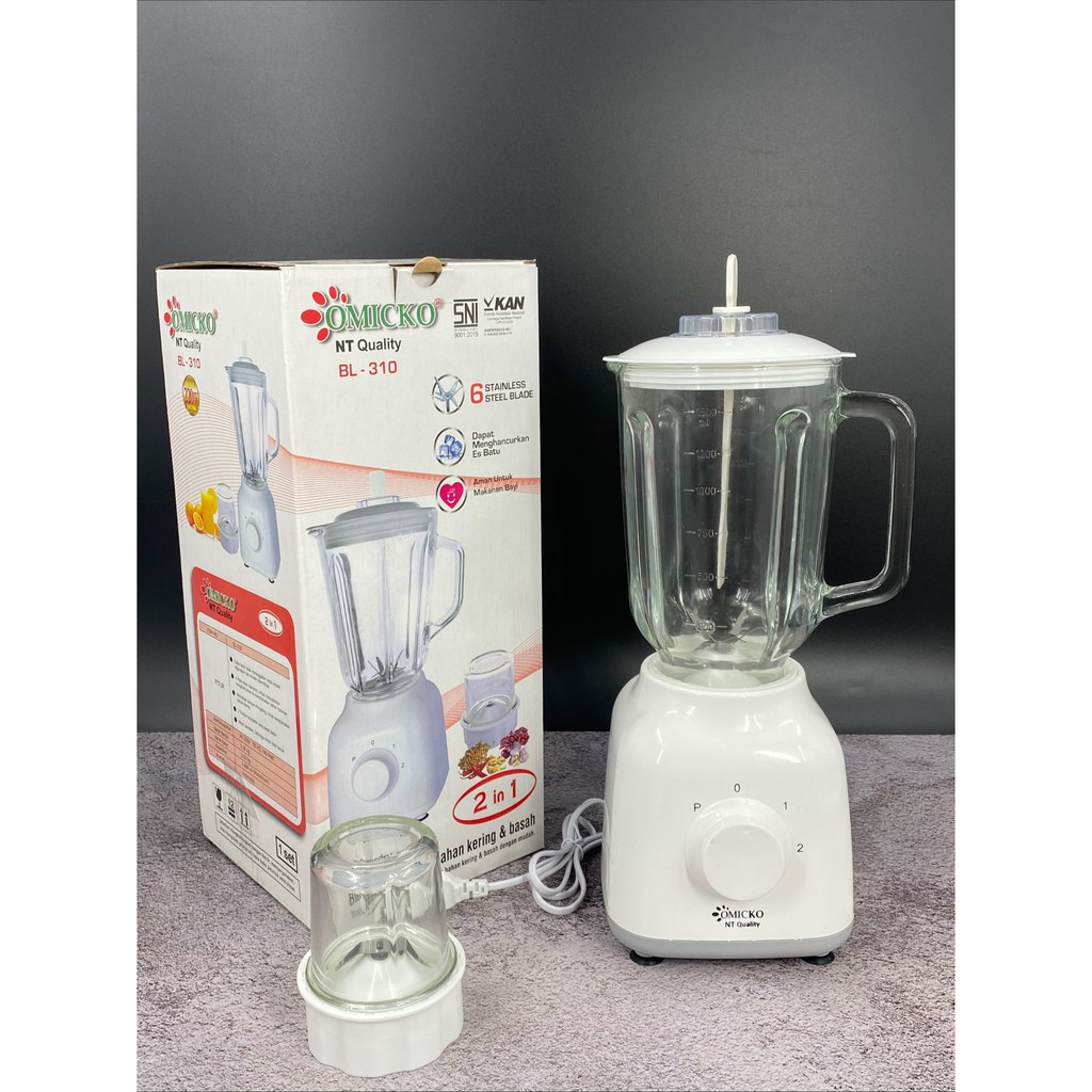 Blender Omicko 310 Kaca National Quality (KHUSUS OJEK ONLINE)