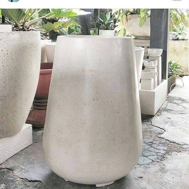 Pot Teraso Tipe Gendang Tinggi 70cm