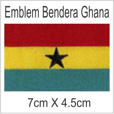 Ghana Emblem Bordir Badge