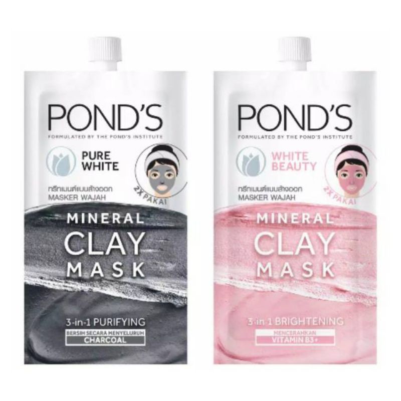 Pond's Instabright Tone Up Milk Mask 25g