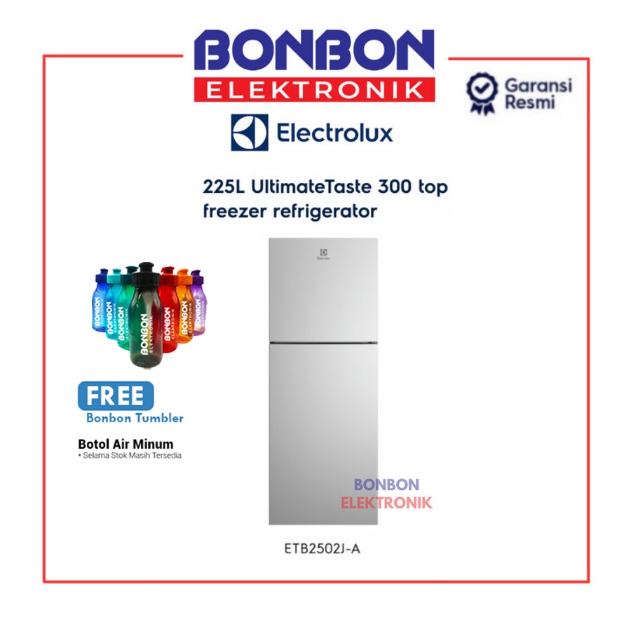 Electrolux Kulkas 2 Pintu ETB2502J-A / ETB2502JA / ETB 2502 JA