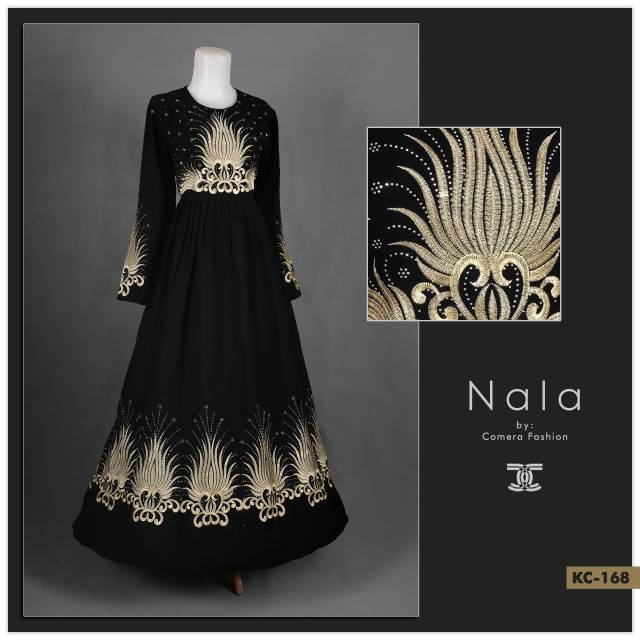 {COD} ABAYA TURKEY NALA 02 BY COMERA FASHION