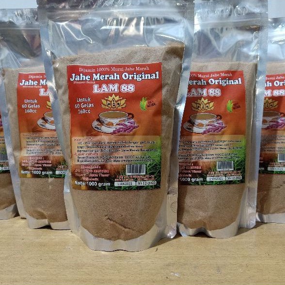 jahe merah original lam 88, 1 kiloan