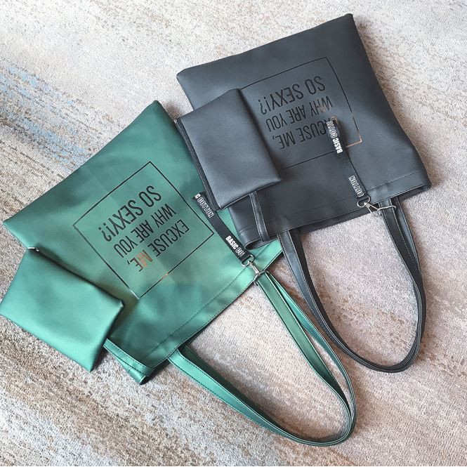 PGT - Tote Bag Pu Import Murah