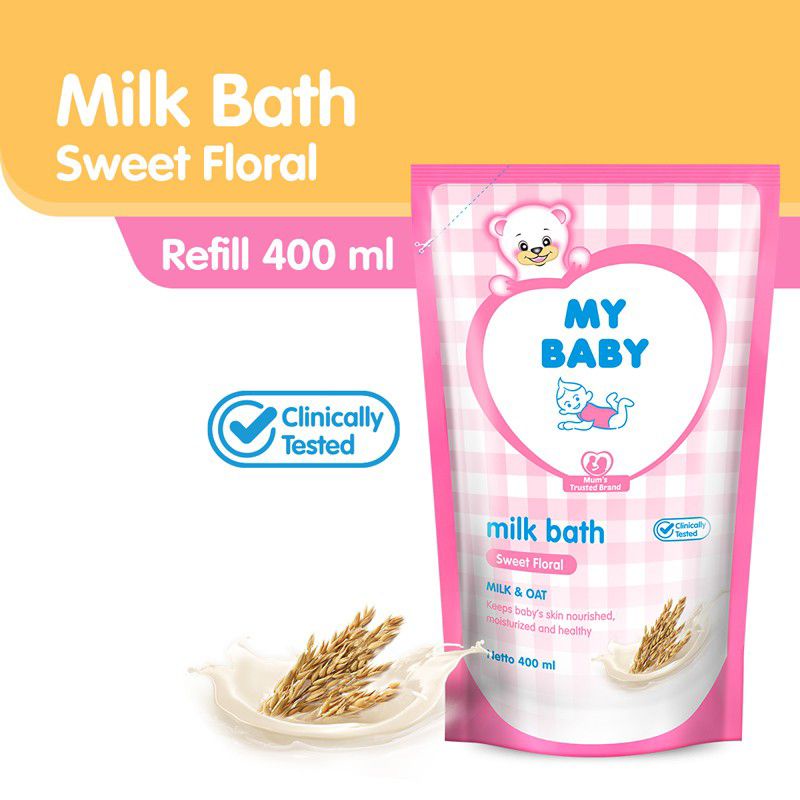 MY BABY BATH SWEET FLORAL REFIL 400ML