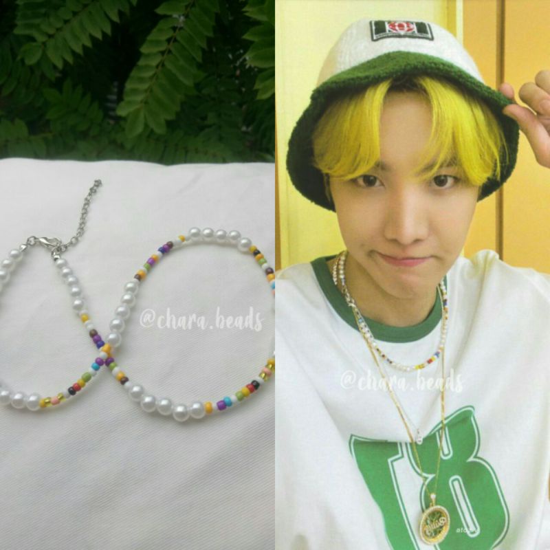 jhope bts / jung hoseok accessories // gelang, kalung jhope bts / jung hoseok