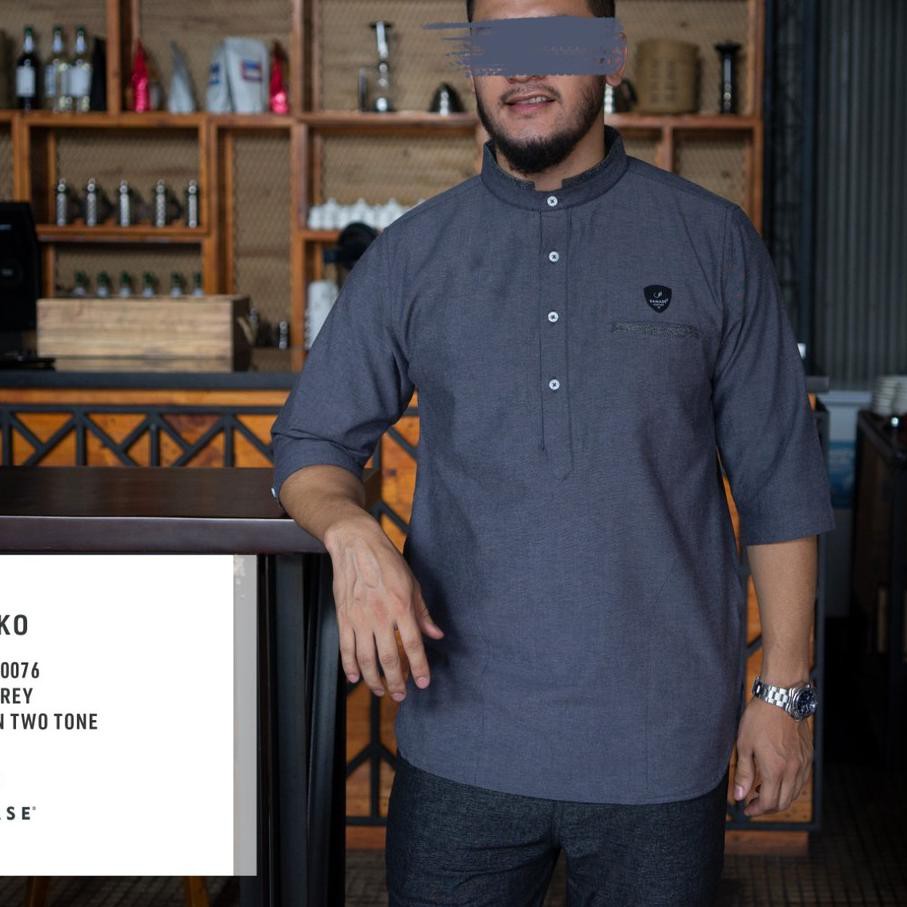 *TERBARU,,❀ SAMASE Kemko 3/4 A007 Brown Darkblue Grey Bluedenim Maroon Darkgrey *ia*