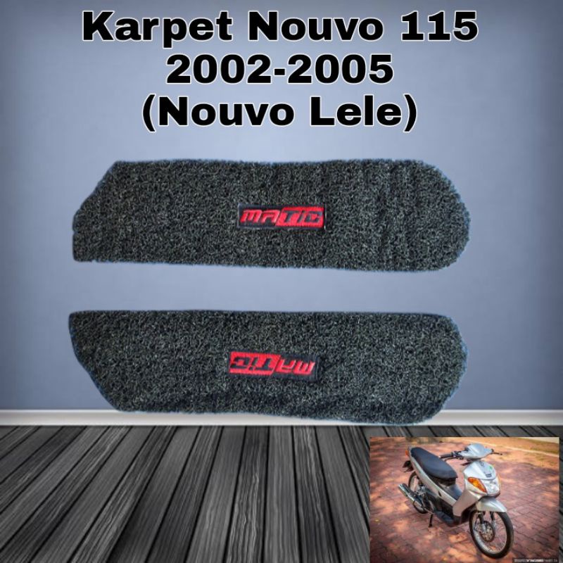 aksesoris motor nouvo lele 115 2002-2005/karpet motor nouvo lele 115 2002-2005/pijakan kaki nouvo le