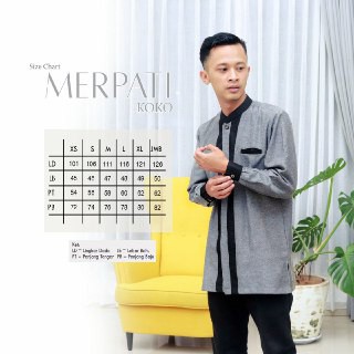 BAJU MUSLIM KOKO MERPATI WANOJA