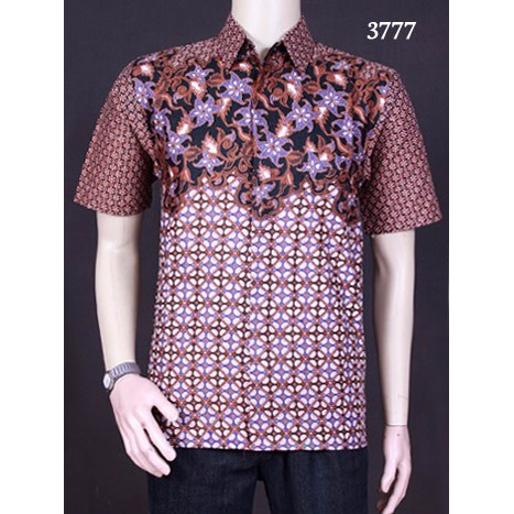 Baju Batik, Kemeja Batik Pria Modern BP3777 ASK