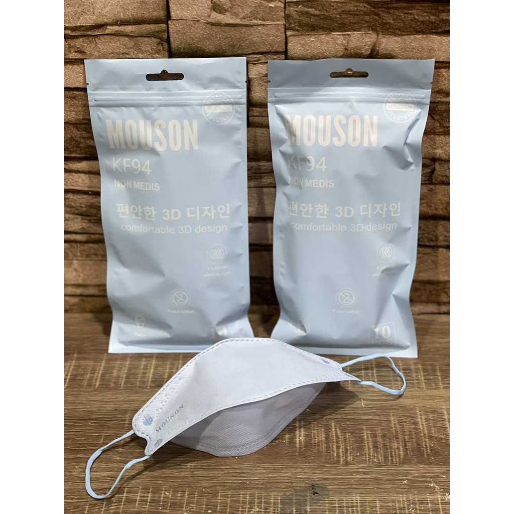 masker kf94 mouson mix 10 warna