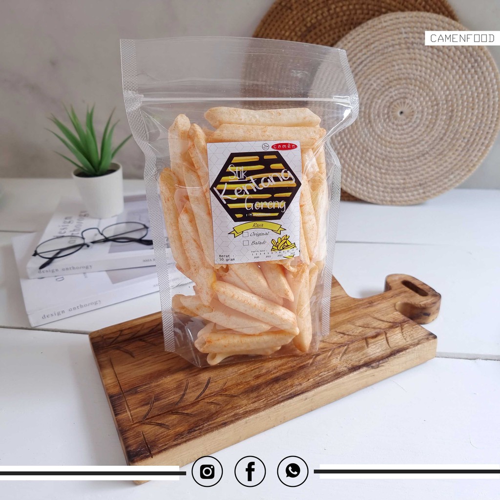 

[TERMURAH DAN TERLARIS] STIK KENTANG GORENG HOMEMADE 50gr