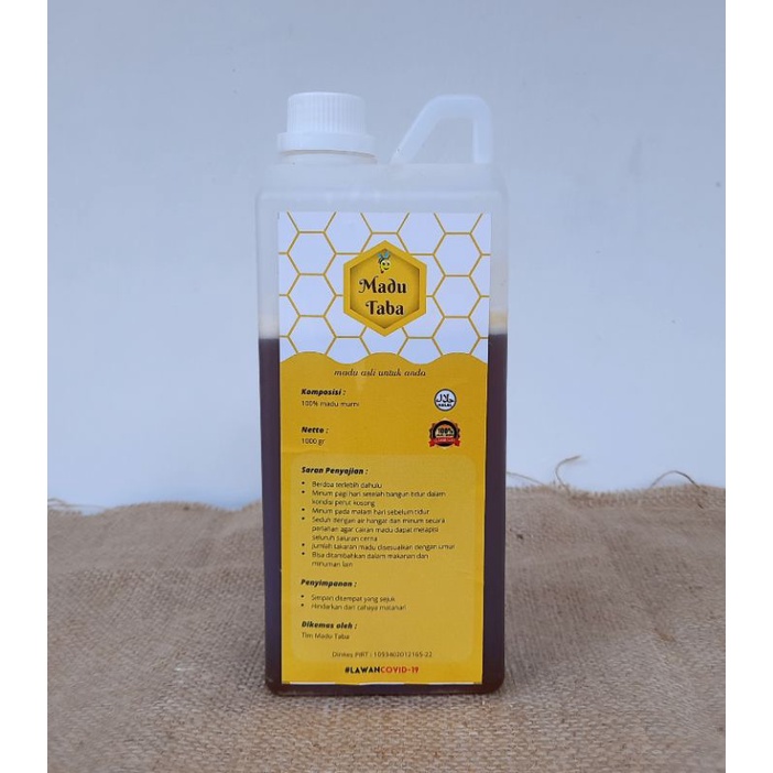 

Raw Honey/Madu Hutan Murni Sialang 1.000 gram (1 kg)/Madu Taba