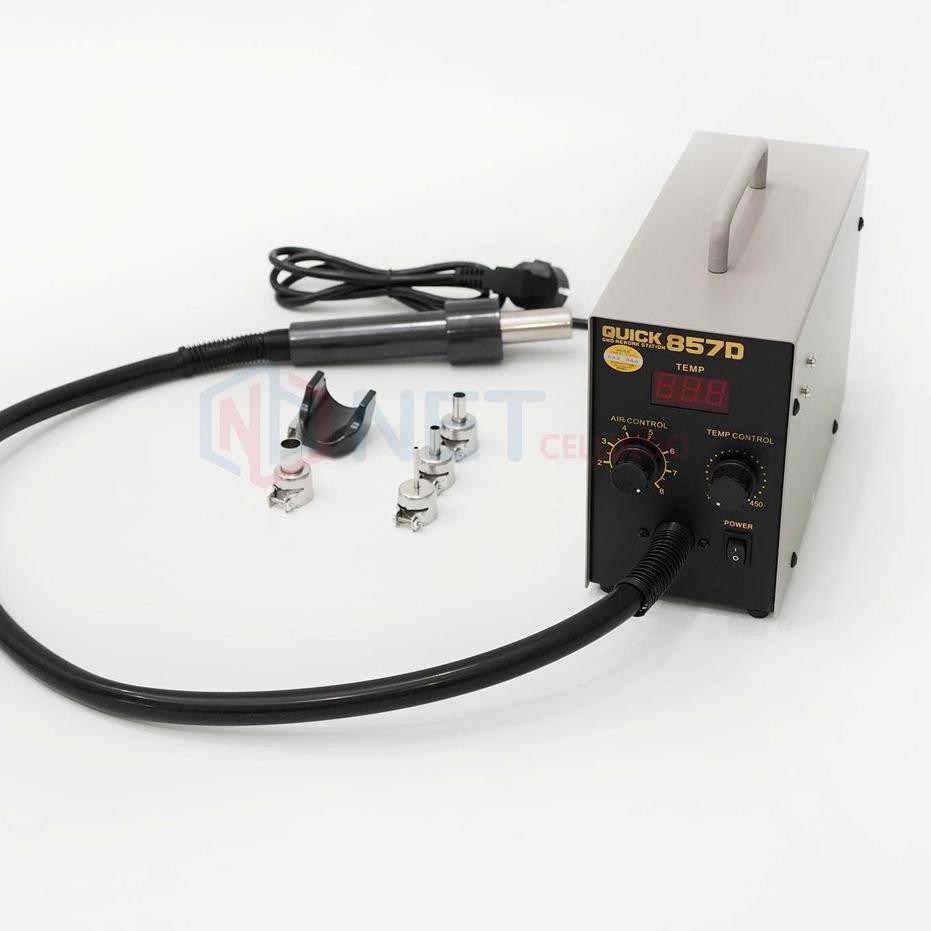 f-25 BLOWER QUICK 857D / SOLDER UAP QUICK 857D (DIGITAL) ...(T_T)...