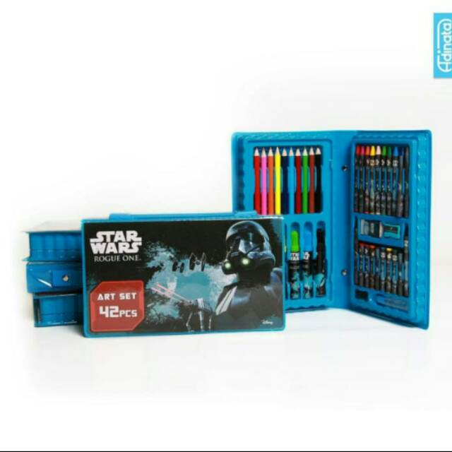 Alat mewarnai Star wars Art set 42pcs Adinata