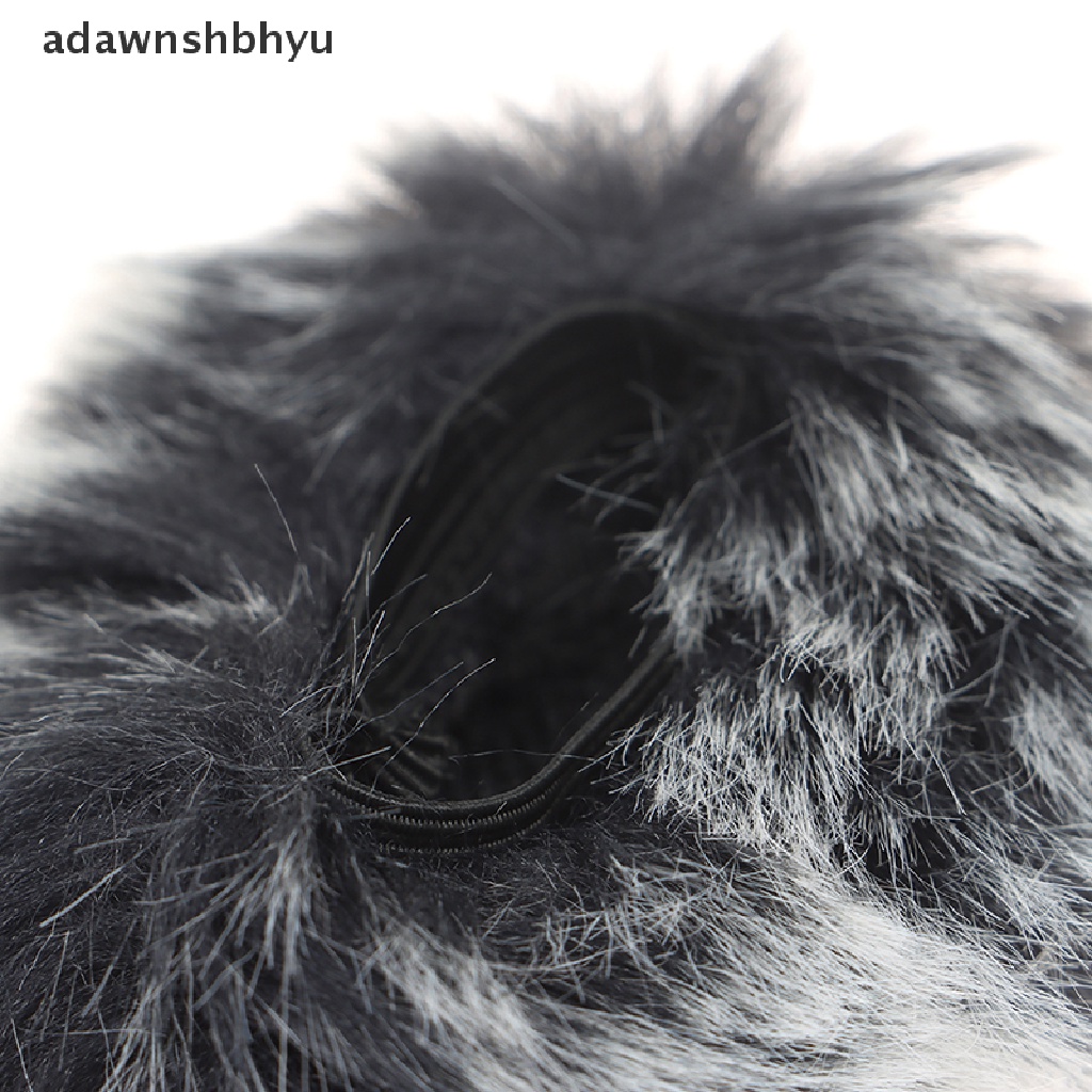 Adawnshbhyu Furry Windscreen Muff Cover Busa Microphone Windproof Cover Untuk Zoom H1 H1N