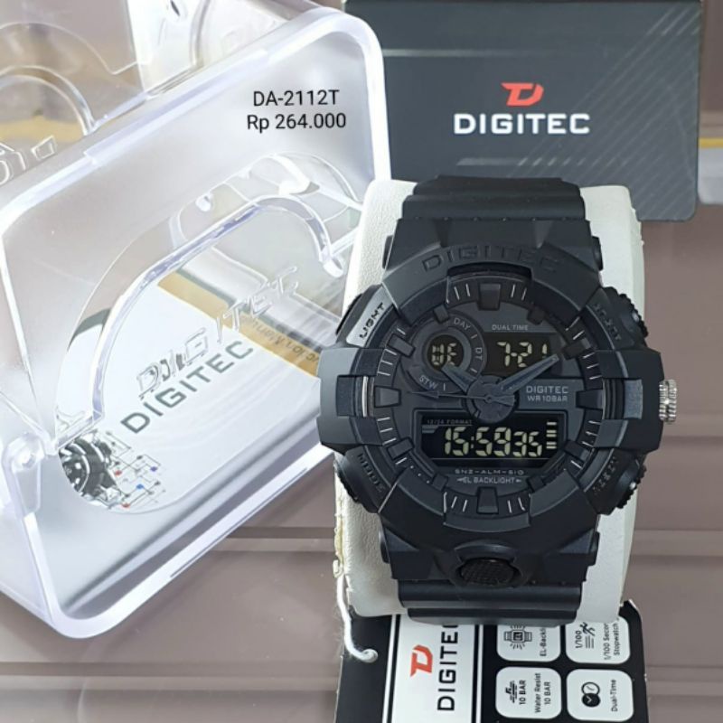 Jam Digitec 2112 original garansi jam tangan pria Digitec DA 2112 DG 2112 sporty