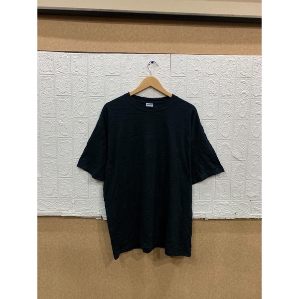 Kaos Hitam Polos Gildan Heavy Cotton