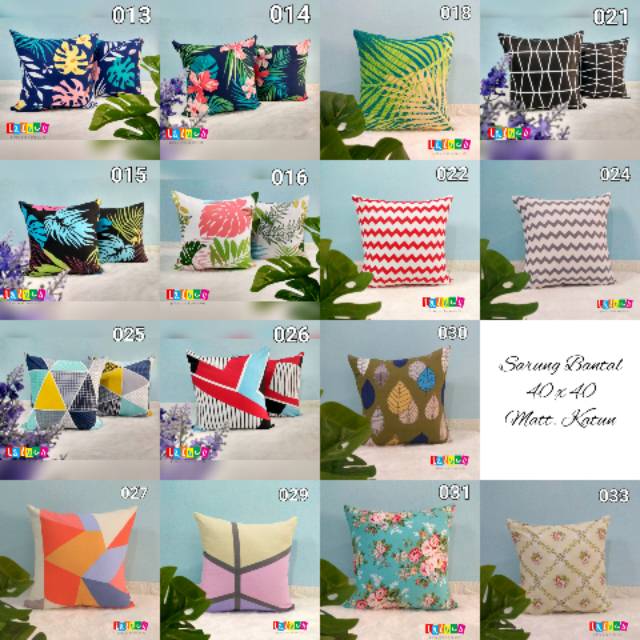 Sarung bantal kursi sofa Tropical Style Scandinavian Sarung bantal kursi sofa Tropical Style Scandinavian