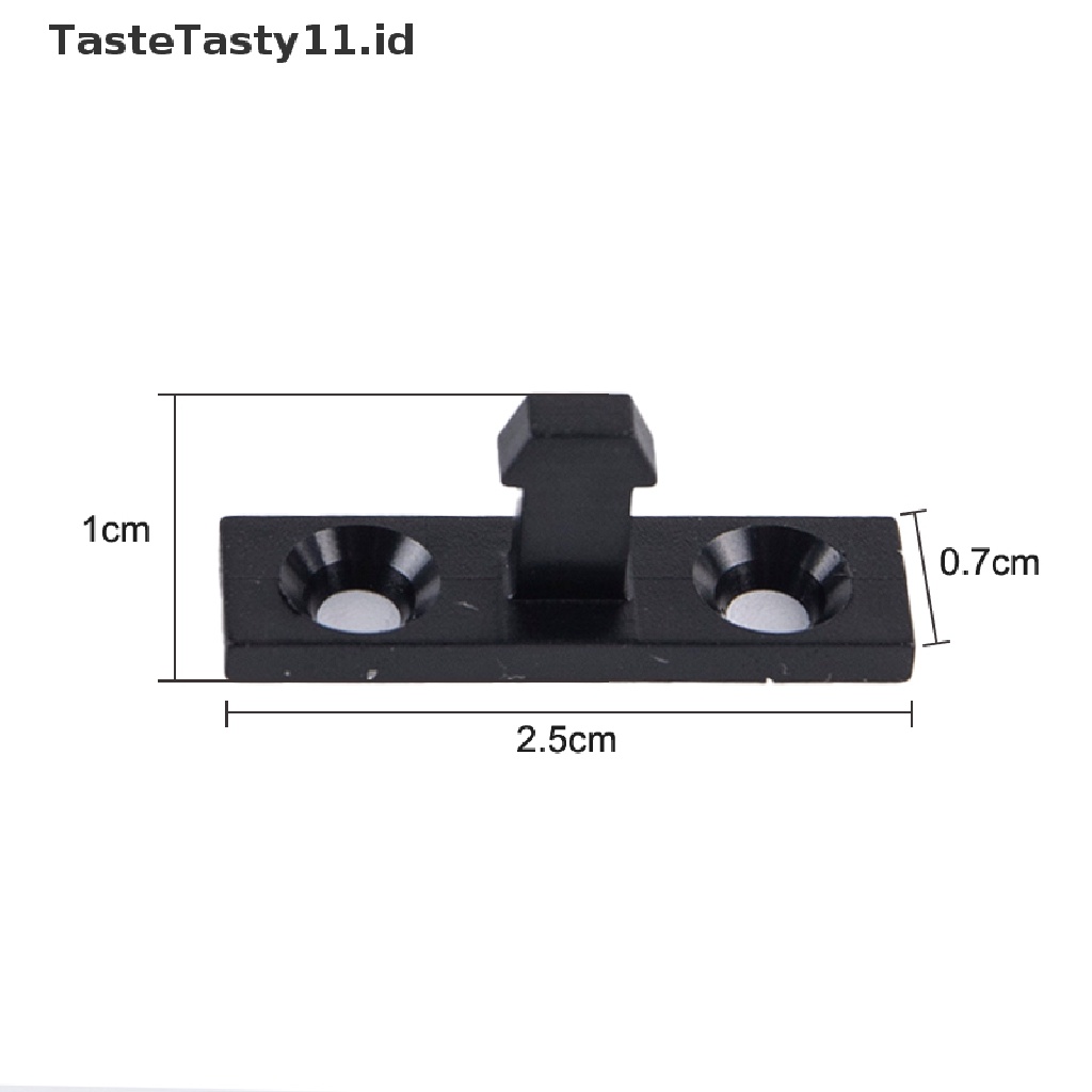 【TasteTasty】 10Pcs Door Lock Switch Lock For Self-Locking Push Spring Lock Car Glasses Case .