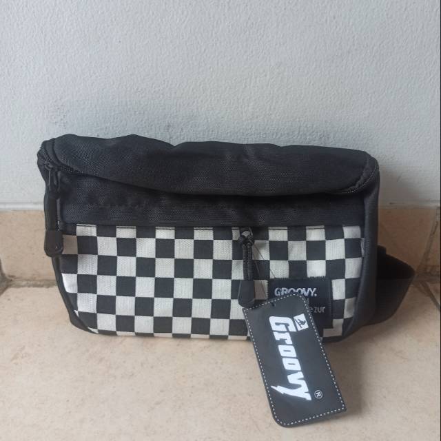Tas Selempang Pria Motif Catur Tas Slempang Cowok Keren Tas Selempang Pria Motif Catur Tas Slempang Cowok Keren