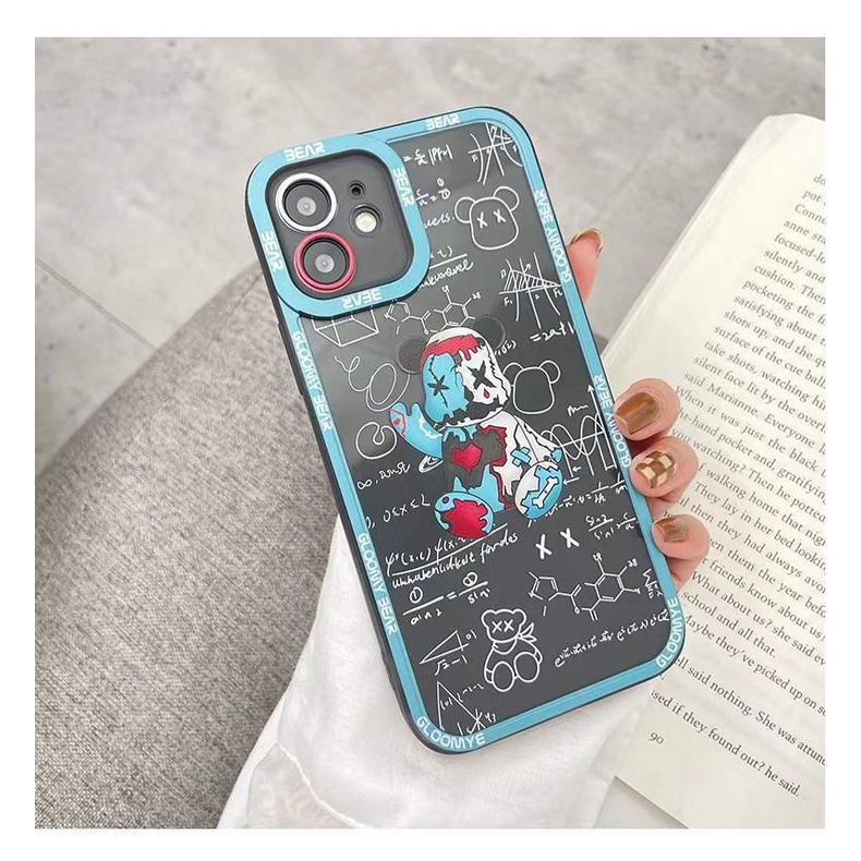 Soft Case Desain Power Bear Untuk IPhone 13 13pro 12promaxSE2 2020 / 11 Pro MAX / 6S / 7 / 8plus / XR