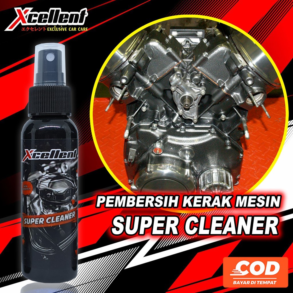 COD Pembersih Kerak Mesin Motor Mobil ampuh 100% X-Cellent Super Cleaner