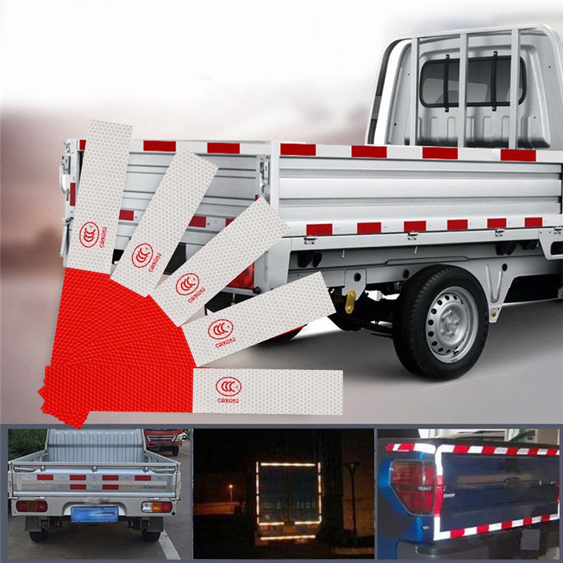 

[1 Lembar] Stiker Reflector Pemantul Cahaya Malam Hari Keselamatan Peringatan Malam Tape Reflektif