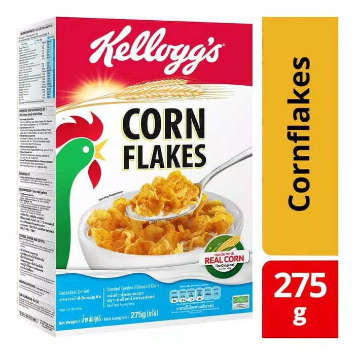 

Sereal Corn Flakes CornFlakes Kelloggs Kelogs Import 275gr