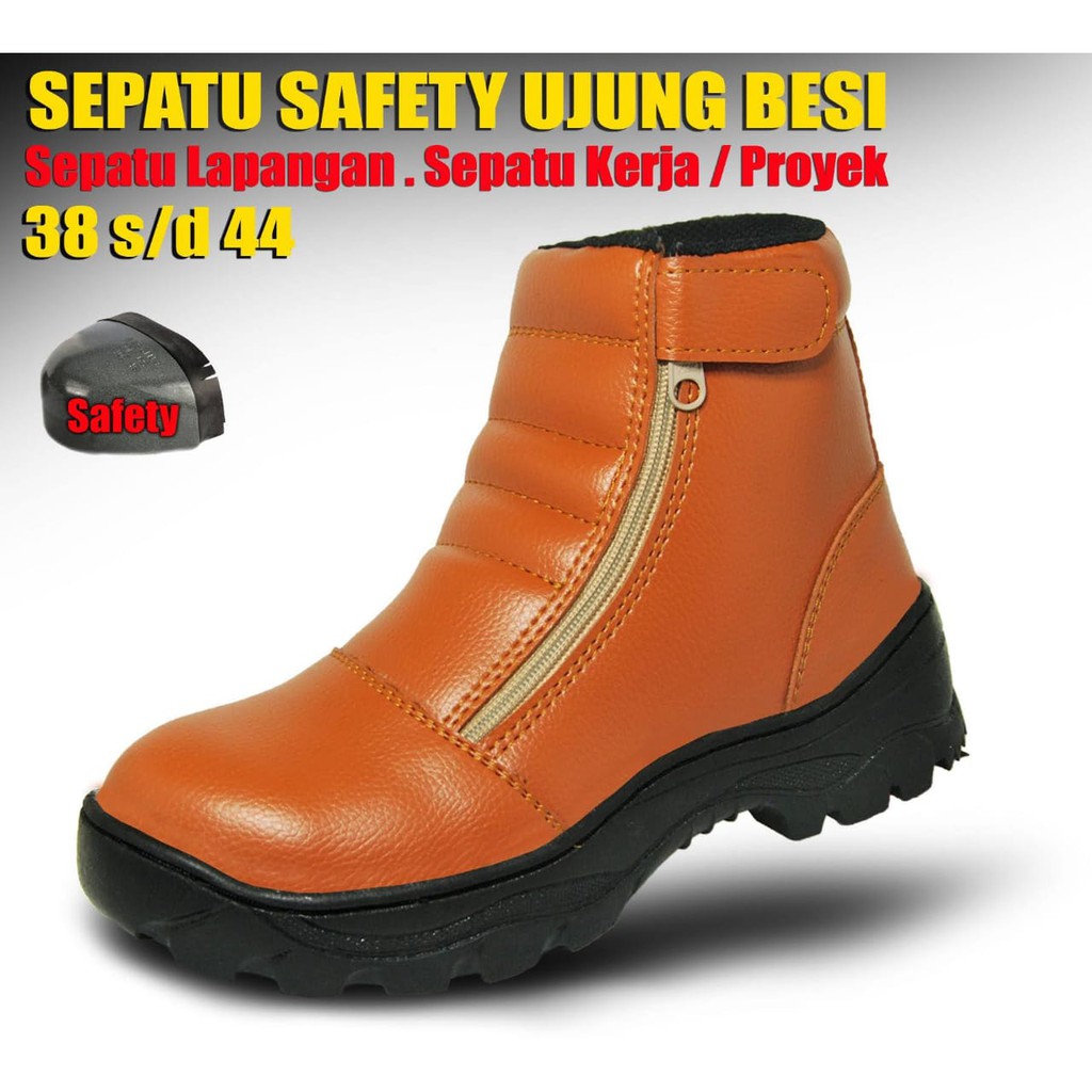 SEPATU SAFETY MURAH / SEPATU UJUNG BESI