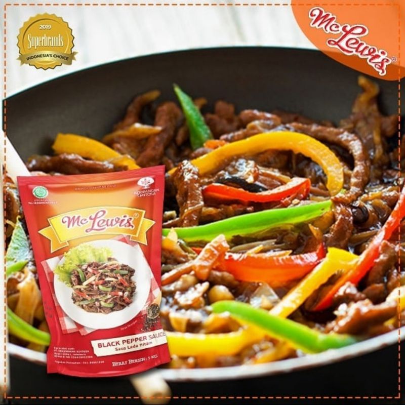 

Mc Lewis Blackpepper Sauce 310gr / Black Pepper