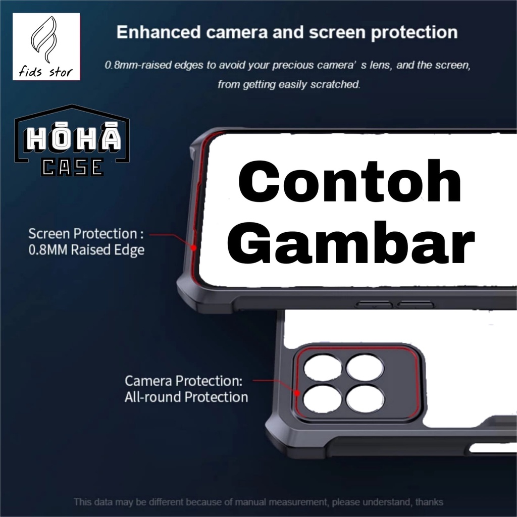 PROMO Case INFINIX HOT 11s Case Simple Transparent Soft Acrylic Case Armor Prigen Fusion Dengan Proteck Camera