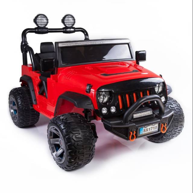 MAINAN ANAK MOBIL AKI PLIKO JEEP RUBICON