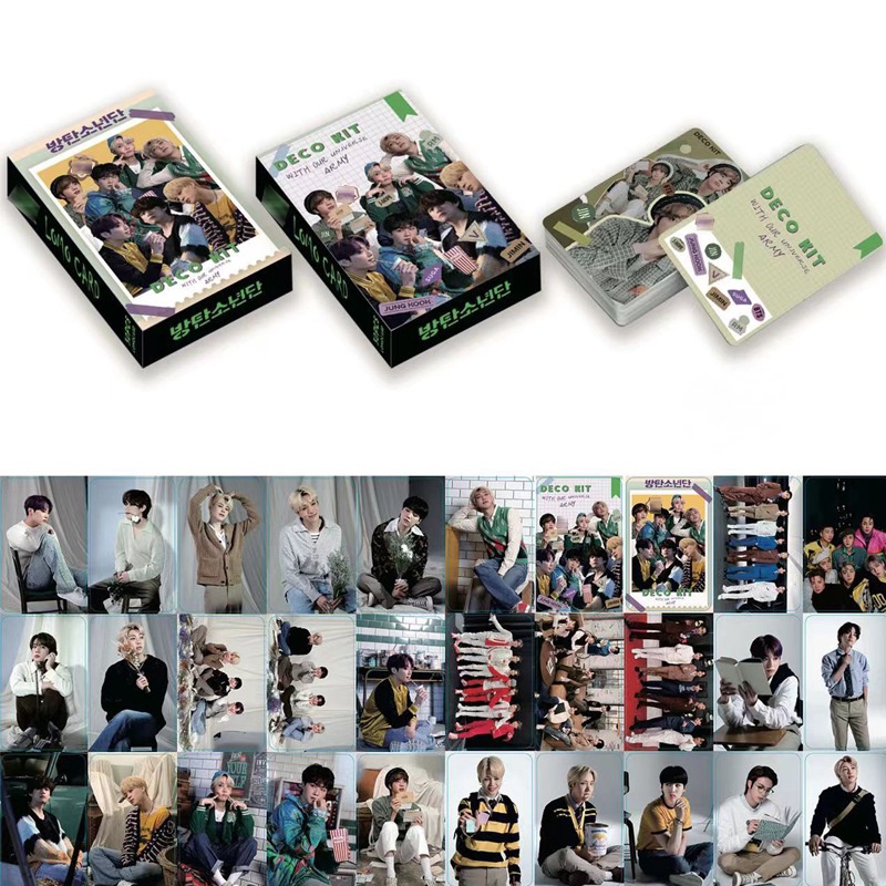 30 Pcs / box Kartu Lomo Foto BTS 2022