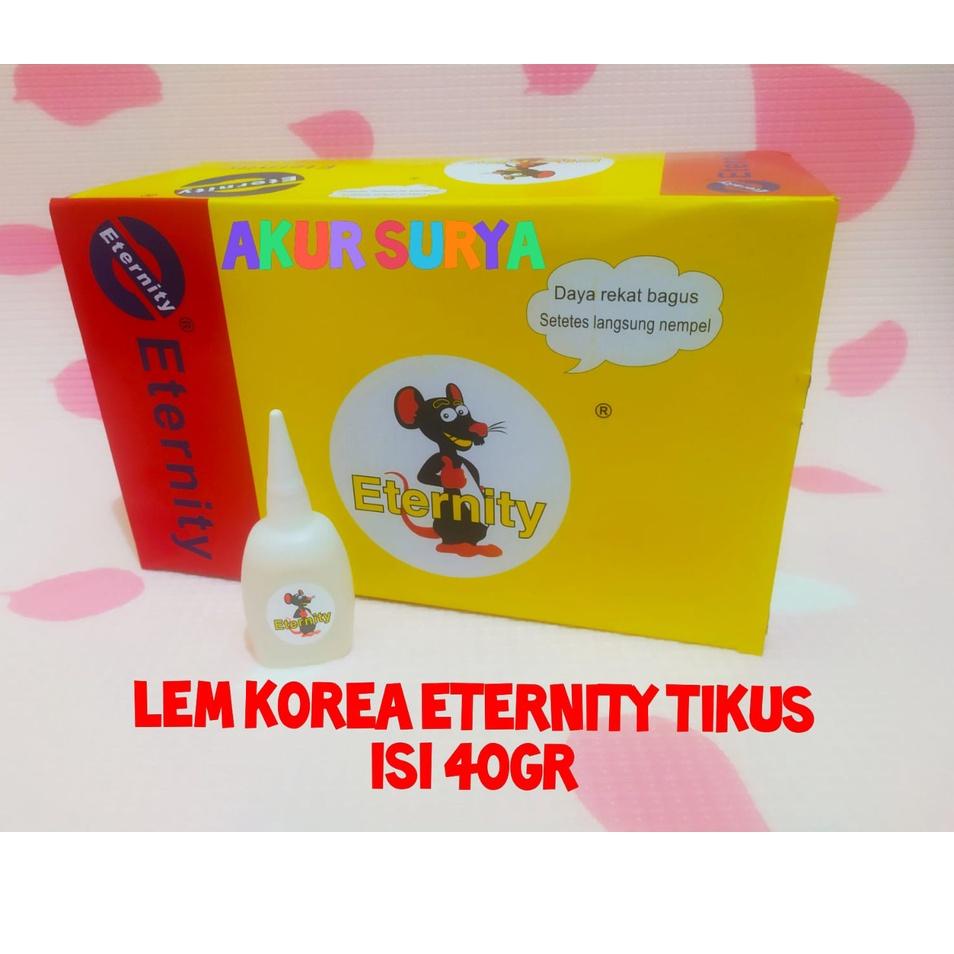 

Baru - ISI 24 PCS PAS 1 KILO LEM ETERNITY JUMBO GAMBAR TIKUS DUS BOX LEM KOREA ORIGINAL - LEM SETAN - LEM SERBAGUNA - LEM SERBA GUNA - LEM TETES CAIR - LEM POWER GLUE - LEM ALTECO ETERNITY SUPER JUMBO ORIGINAL