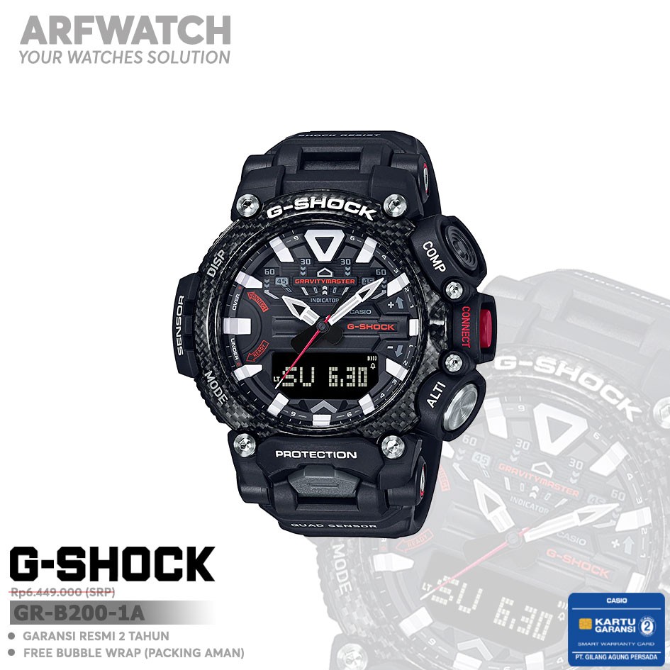 Casio G-Shock GR-B200-1A / GR-B200-1ADR Original