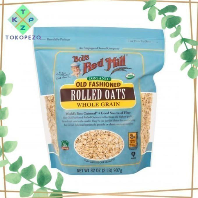 

Promo Bob's Red Mill Organic Old Fashioned Regular Rolled Oats 907gr Vegan