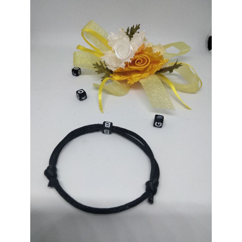 GELANG CUSTOM INISIAL (A-Z)TALI SATIN(beli 10 free 1 gelang polos)gelang viral / gelang kaki / gelang Costum / gelang huruf / gelang kekinian / gelang simpel / gelang emas / gelang cantik / gelang imut / gelang persahabatan / gelang BESTie / gelang cinta