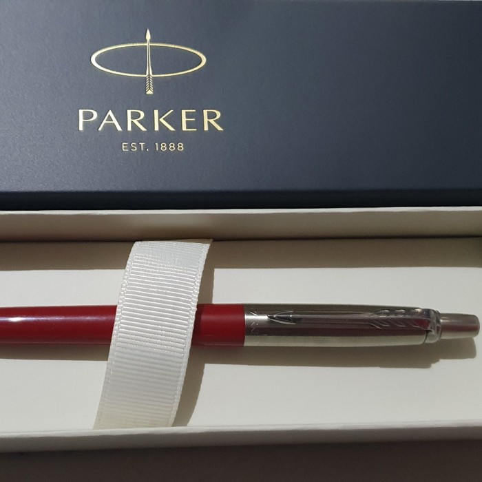

Terlaris Pulpen Parker Jotter Original Gratis Grafir Ukir Nama - Hitam