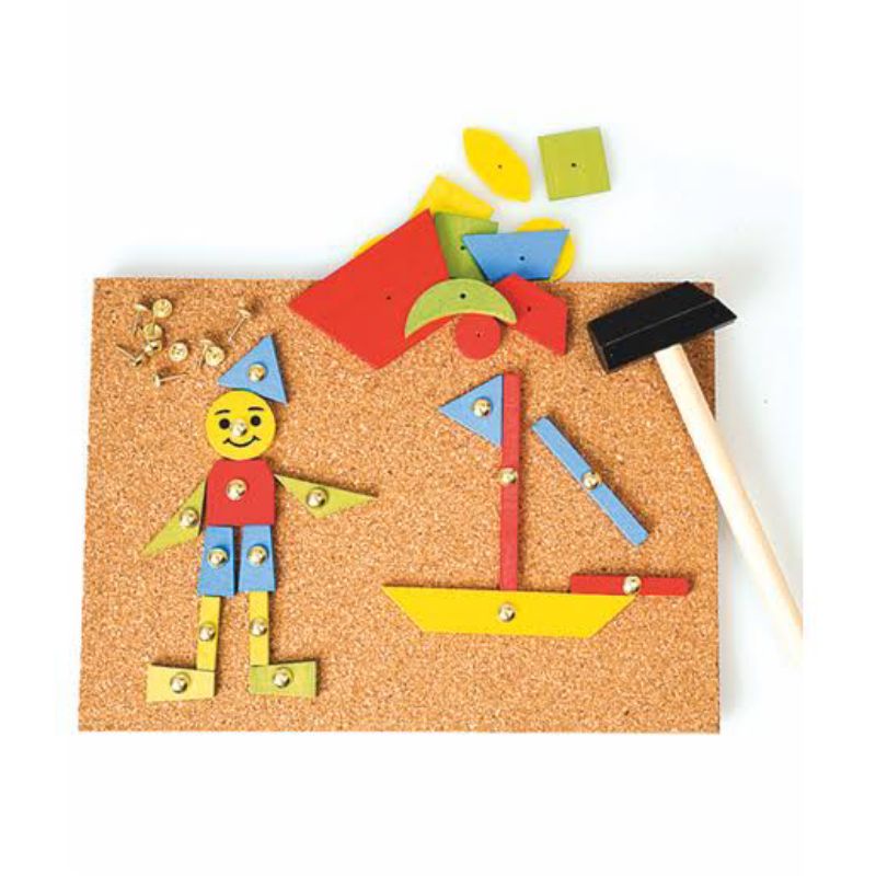 ELC Mainan Anak Palu Junior Artist Tap a Shape Mainan Anak Arrange the shapes