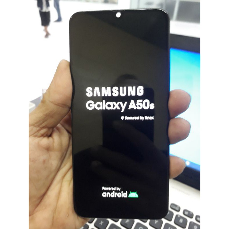LCD + Frame Samsung A50s SM-A507 Original Copotan (Amoled)