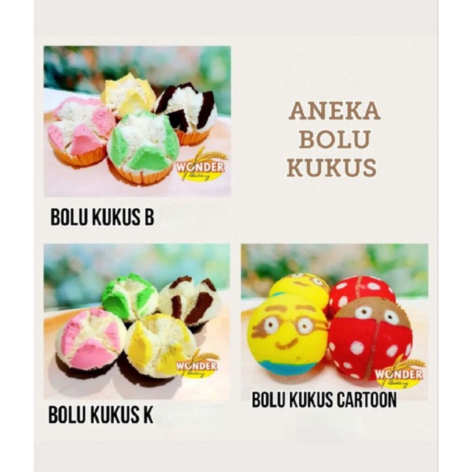 

Bolu Kukus Wonder Bakery Salatiga - Roti Satuan MINIM BELI 3