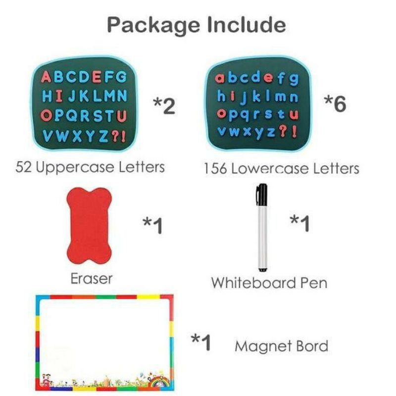 Magnetic Moveable Alphabet