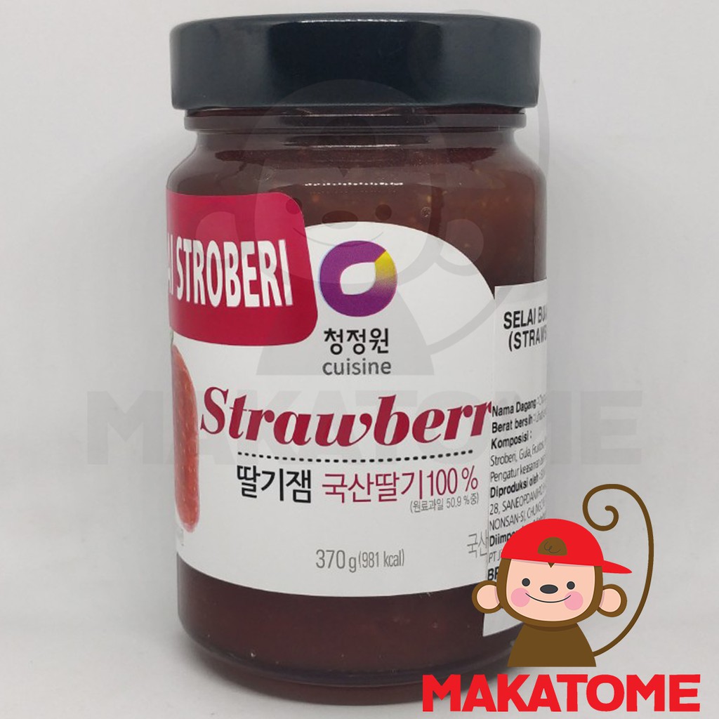 

Bokumjari Strawberry Jam 370gr 370 g gr selai Korea chung jung one stroberi 370g