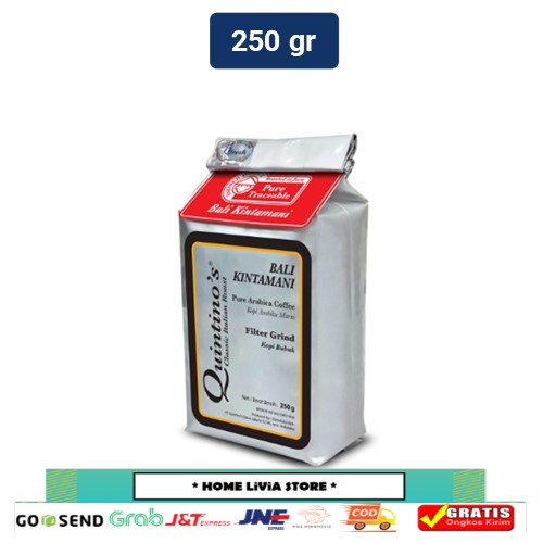 

Quintino's Bali Kintamani Filter Grind Kopi 250 g