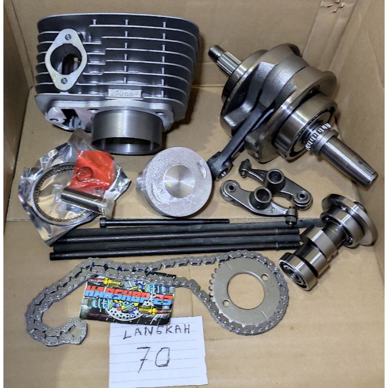 Paket bore up strok up 250 cc tiger gl megapro