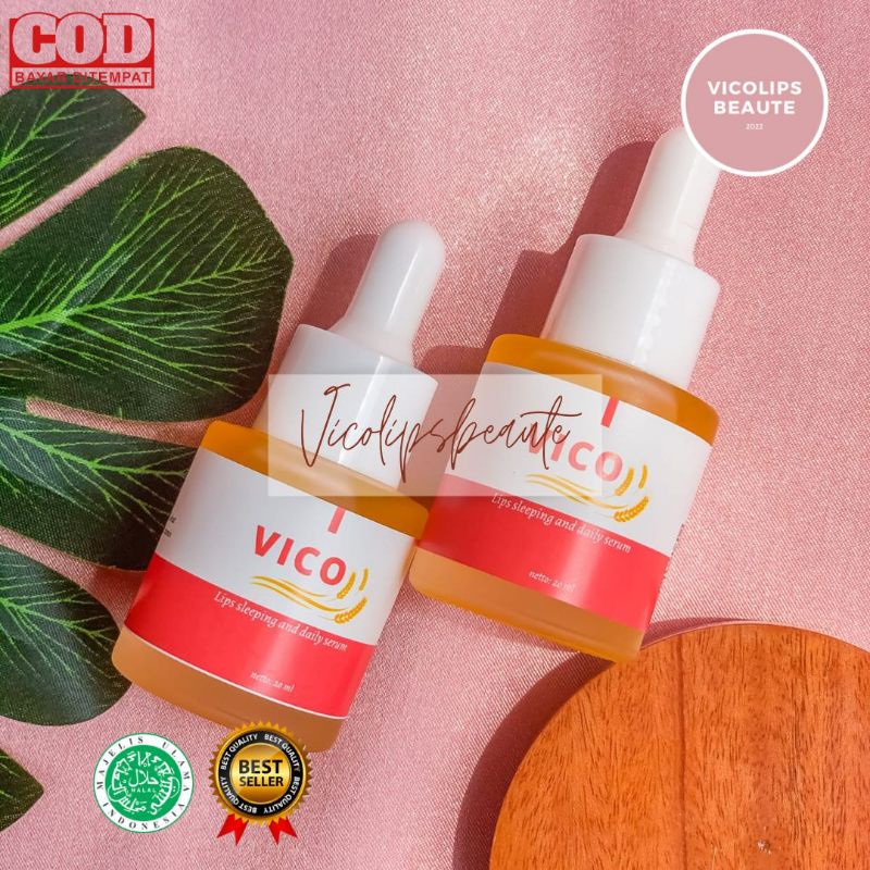 VICO LIP SERUM PEMERAH BIBIR PENCERAH BIBIR SERUM BIBIR TERAMPUH