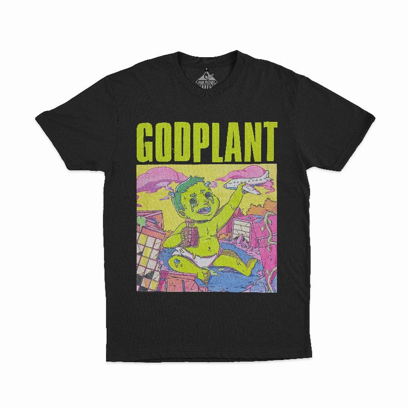Ready Stock - Tshirt Godplant - Turbulensi
